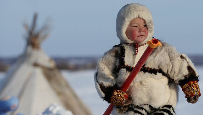 Праздник День оленевода в Салехарде. Архивное фото