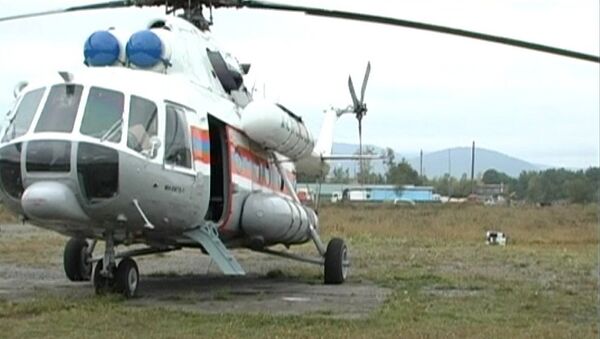Вертолет МЧС направлен в район крушения траулера Вест в Охотском море
