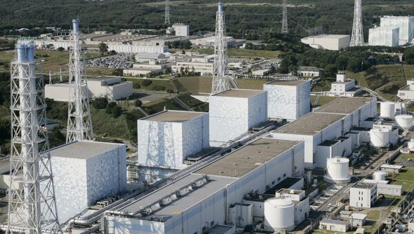 АЭС Фукусима-1 в городе Окума, Япония