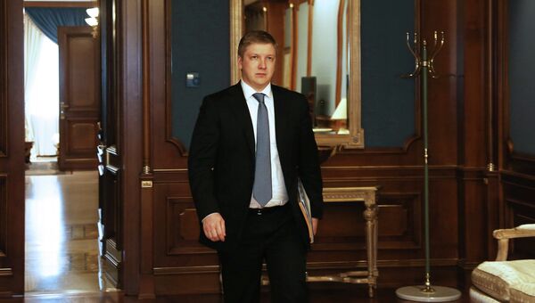 Глава Нафтогаз Украины Андрей Коболев, архивное фото