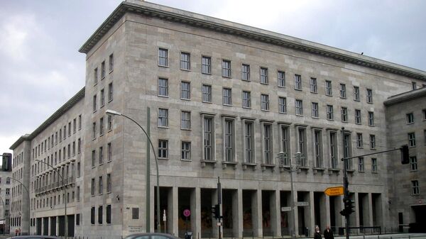 Здание Министерства финансов ФРГ, архивное фото