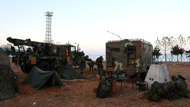 Военный полигон на западе Южной Кореи. Архивное фото