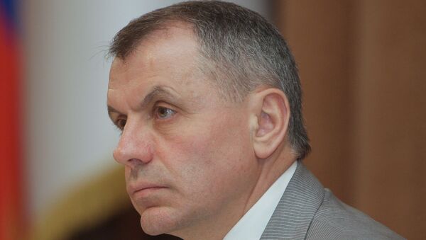 Председатель Государственного Совета Крыма Владимир Константинов, архивное фото