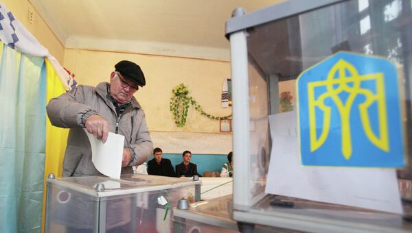 Голосование на Украине. Архивное фото