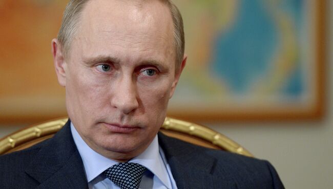 Президент России Владимир Путин. архивное фото.