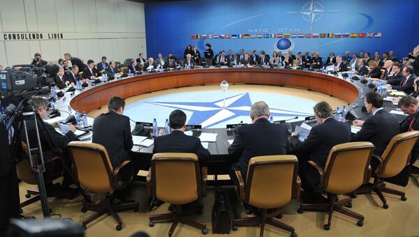 Заседание НАТО-Россия в штаб-квартире НАТО в Брюсселе. Архивное фото