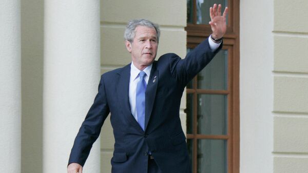 Джордж Буш младший, 43-й президент США. Архивное фото