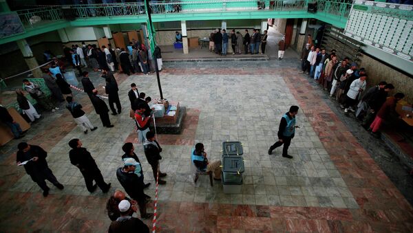 Голосование на выборах президента в Афганистане, 5 апреля 2014