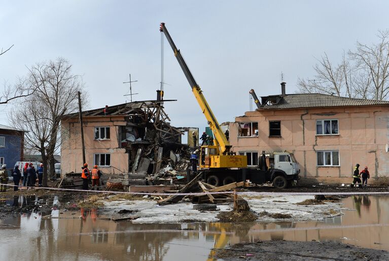 Взрыв бытового газа в жилом доме в Омской области