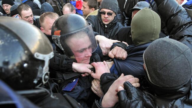 Митинг в восточной Украине