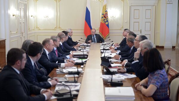 В.Путин провел заседание наблюдательного совета Агентства стратегических инициатив. Архивное фото