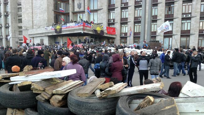 Ситуация в Донецке. Архивное фото