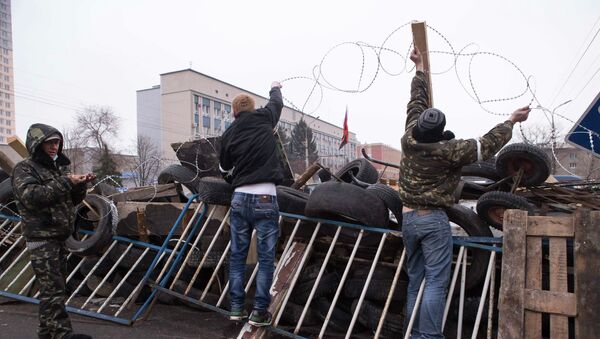 Ситуация в Луганске. 10 апреля 2014