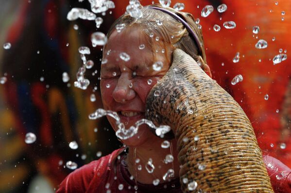 Фестиваль воды в Тайланде
