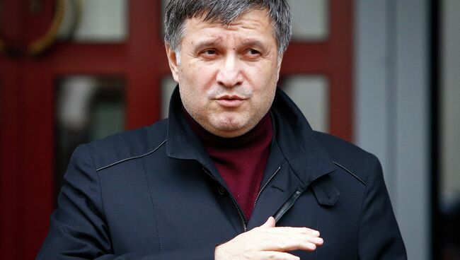 Глава МВД Украины Арсен Аваков