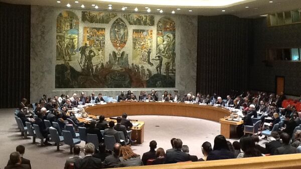 Встреча СБ ООН по Украине, фото с места события