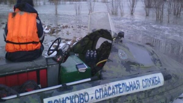 Подтопление деревни в Колпашевском районе Томской области, событийное фото