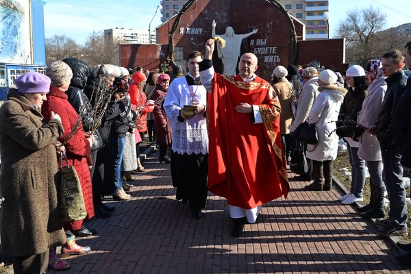 Вербное воскресенье в Челябинске