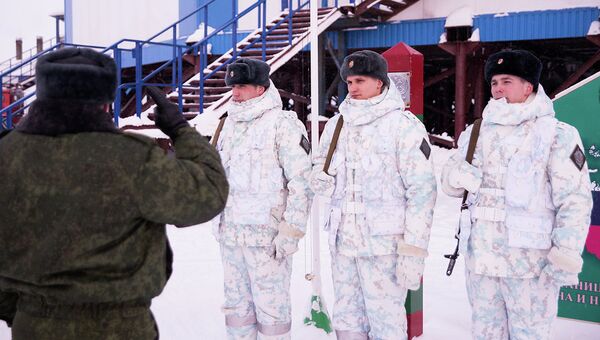 Российские военные в Арктике. Архивное фото