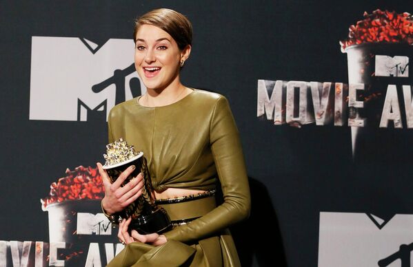 Американская актриса Шейлин Вудли на церемонии вручения премии MTV Movie Awards