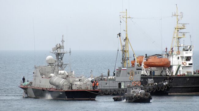 Ракетный катер Прилуки (U153) военно-морских сил Украины. Архивное фото