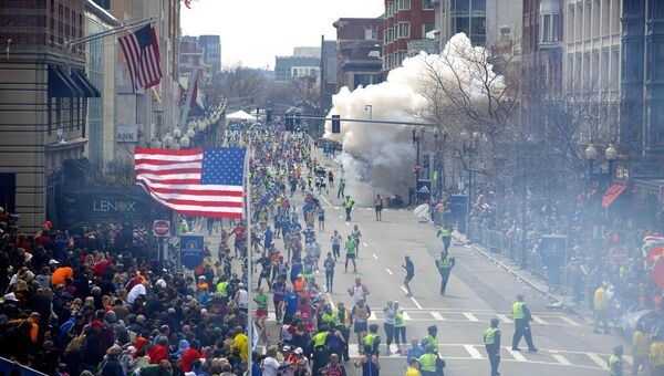 Взрыв во время Бостонского марафона
