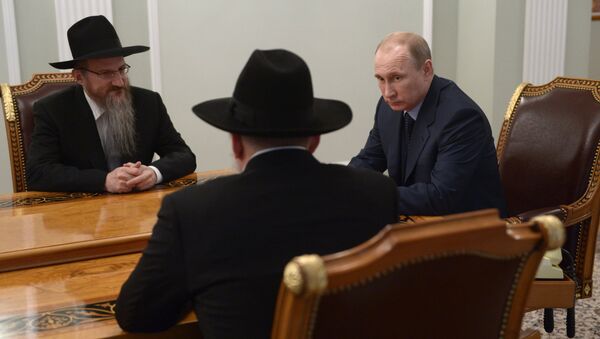 В.Путин встретился с Б.Лазаром и А.Бородой