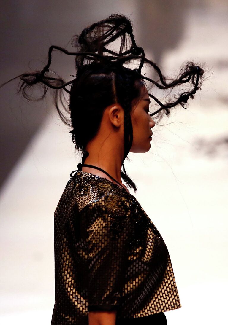 Показ коллекции Fanny's F.UR на Неделе моды в Шанхае