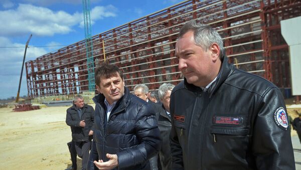 Дмитрий Рогозин посетил строящийся космодром Восточный