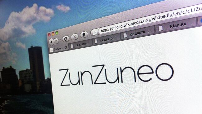 Логотип кубинской социальной сети ZunZuneo. Архивное фото