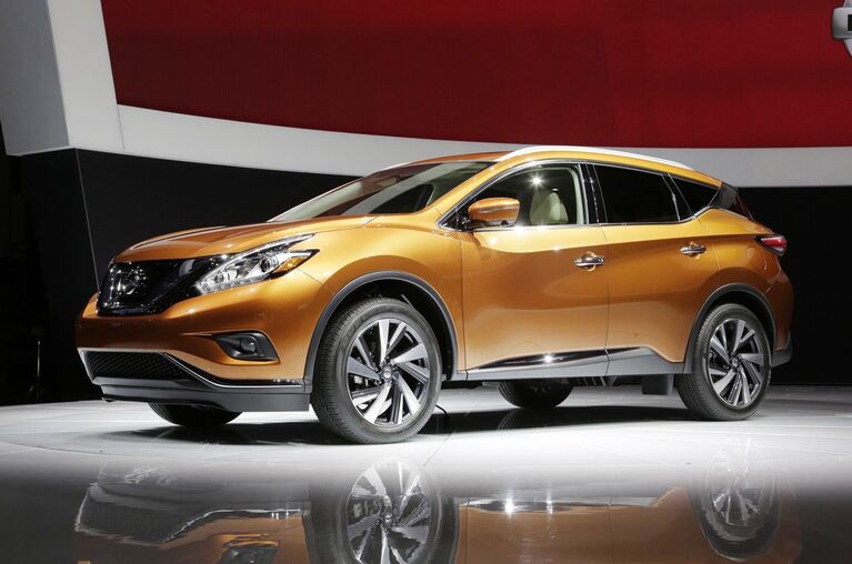 Новый Nissan Murano на международном автосалоне в Нью-Йорке, США