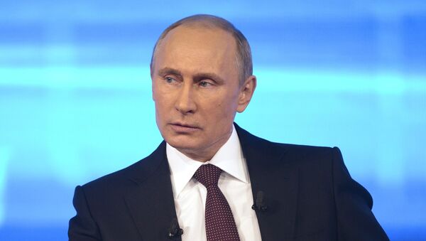 Прямая линия с Владимиром Путиным 17 апреля 2014