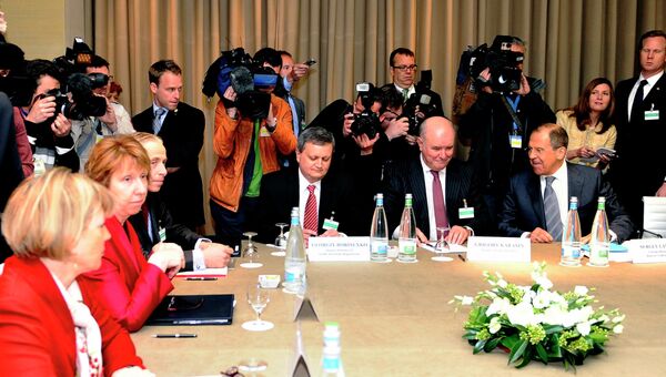 Переговоры по урегулированию кризиса на Украине в Женеве. 17 апреля 2014