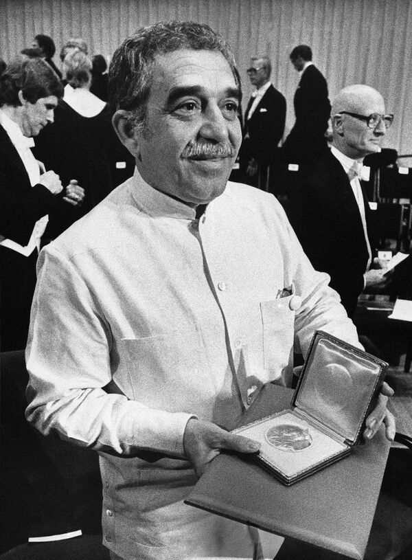 Нобелевский лауреат по литературе Габриэль Гарсиа Маркес
