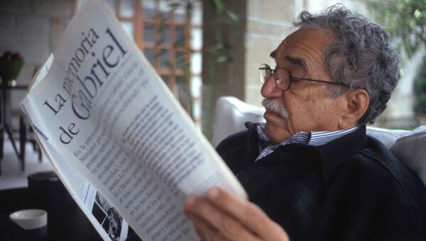 Писатель Габриэль Гарсия Маркес. Архивное фото