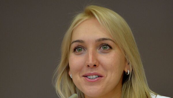 Российская теннисистка Елена Веснина. Архивное фото