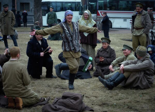 Съемки фильма Батальон смерти в Санкт-Петербурге Съемки фильма Батальон смерти в Санкт-Петербурге