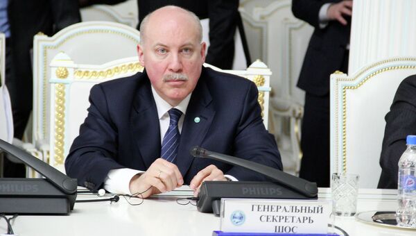 Генеральный Секретарь ШОС Д.Ф.Мезенцев, архивное фото