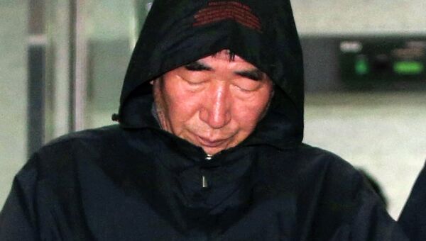Арест капитана затонувшего южнокорейского парома Севол