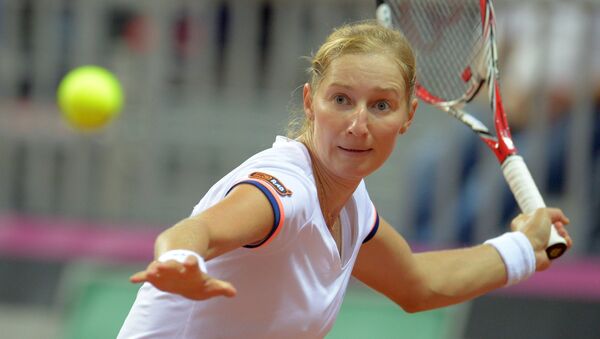 Российская теннисистка Екатерина Макарова, архивное фото