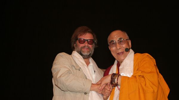 Далай-лама и Борис Гребенщиков