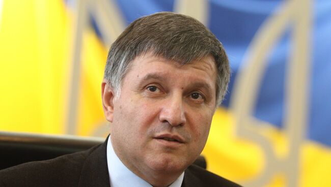 Глава МВД Украины Арсен Аваков