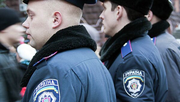 Украинские правоохранители. Архивное фото