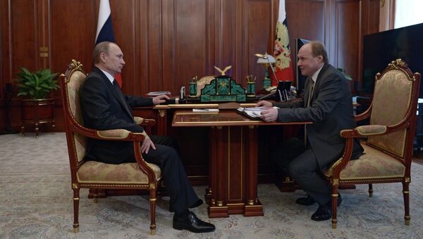 Встреча В.Путина с В.Толстым