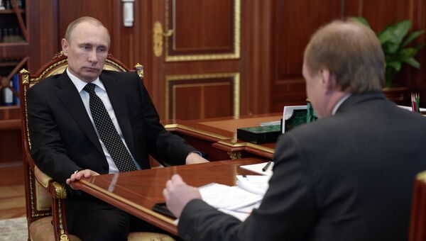 Встреча В.Путина с В.Толстым