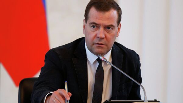 Дмитрий Медведев проводит совещание о социально-экономическом развитии Еврейской автономной области. Архивное фото