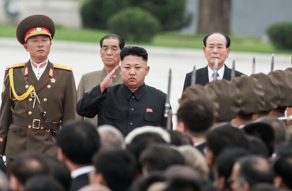 Первый секретарь Центрального комитета Трудовой партии Кореи Ким Чен Ын