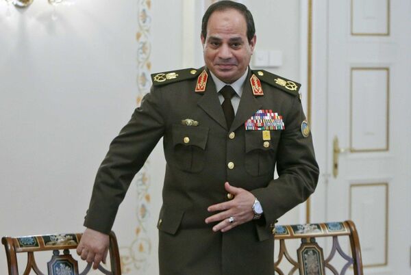 Кандидат в президенты и бывший министр обороны Египта Абдель Фаттах ас-Сиси
