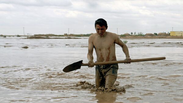 Наводнение в Афганистане 25 апреля 2014
