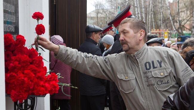 Томичи почтили память погибших на Чернобыльской АЭС